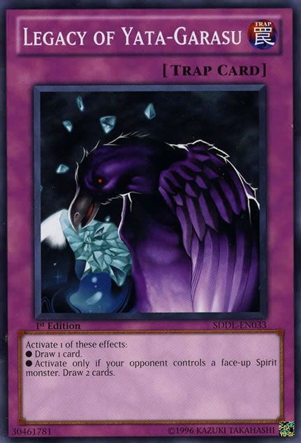 Legacy of Yata-Garasu [SDDL-EN033] Common | Jomio and Rueliete's Cards and Comics