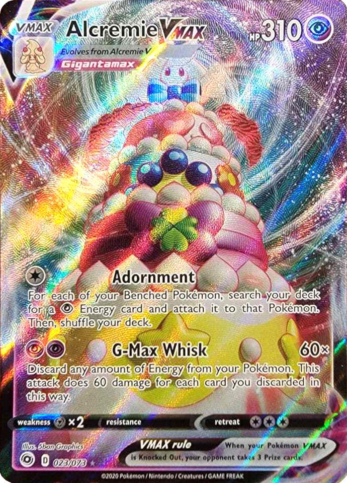 Alcremie VMAX (023/073) [Prize Pack Series One] | Jomio and Rueliete's Cards and Comics