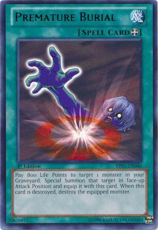 Premature Burial [BP01-EN040] Rare | Jomio and Rueliete's Cards and Comics