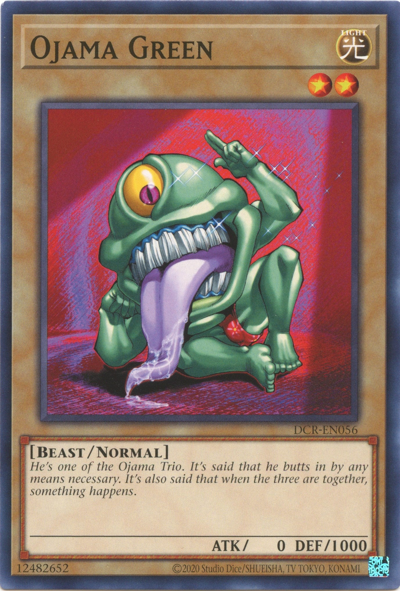 Ojama Green (25th Anniversary) [DCR-EN056] Common | Jomio and Rueliete's Cards and Comics
