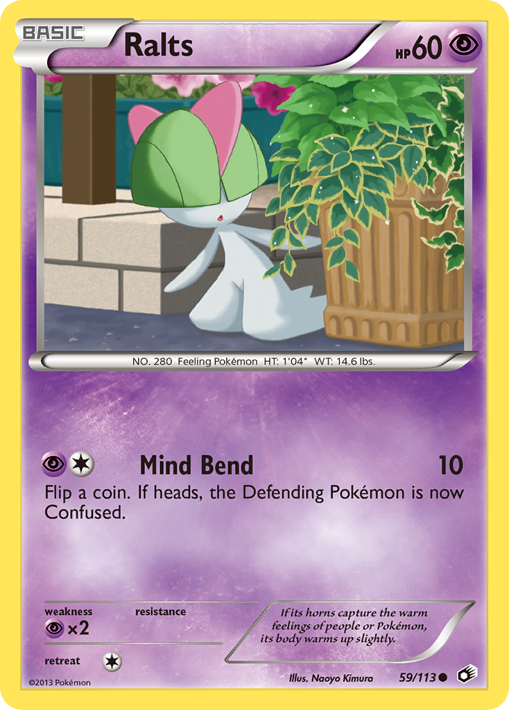 Ralts (59/113) [Black & White: Legendary Treasures] | Jomio and Rueliete's Cards and Comics