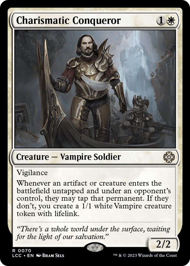 Charismatic Conqueror [The Lost Caverns of Ixalan Commander] | Jomio and Rueliete's Cards and Comics