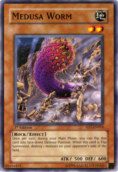 Medusa Worm [SD7-EN014] Common | Jomio and Rueliete's Cards and Comics