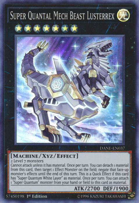 Super Quantal Mech Beast Lusterrex [DANE-EN037] Super Rare | Jomio and Rueliete's Cards and Comics