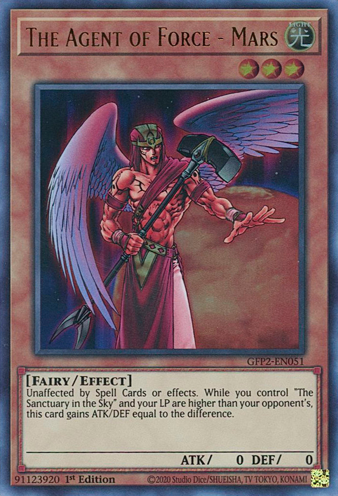The Agent of Force - Mars [GFP2-EN051] Ultra Rare | Jomio and Rueliete's Cards and Comics