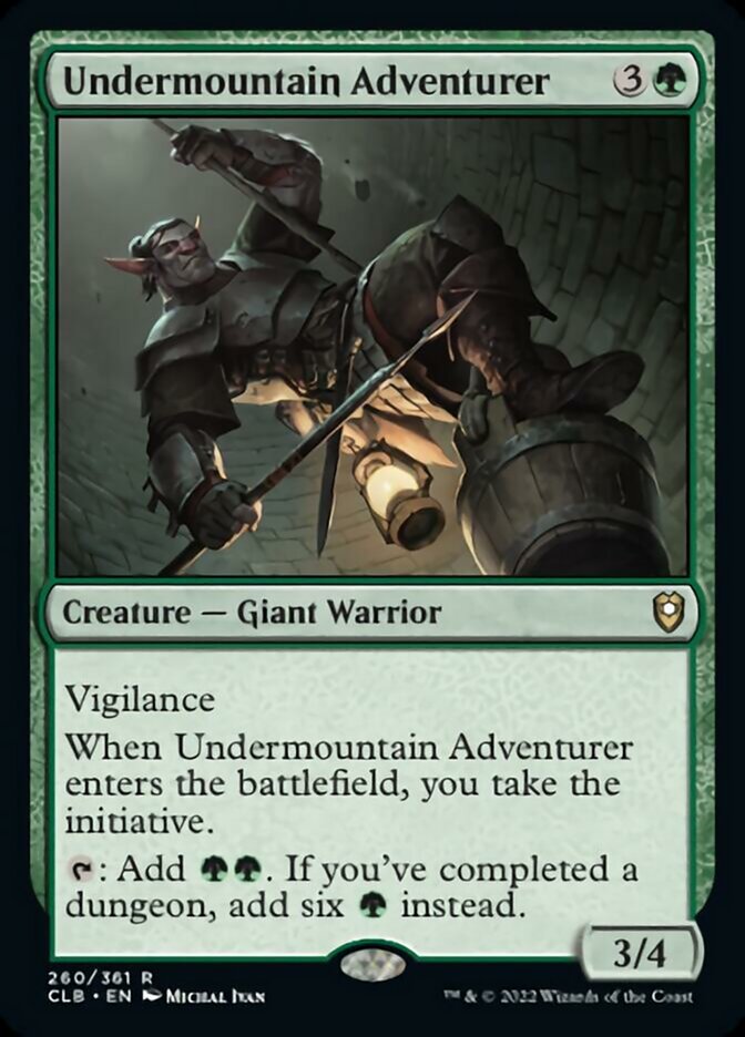 Undermountain Adventurer [Commander Legends: Battle for Baldur's Gate] | Jomio and Rueliete's Cards and Comics