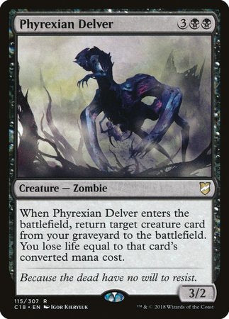 Phyrexian Delver [Commander 2018] | Jomio and Rueliete's Cards and Comics