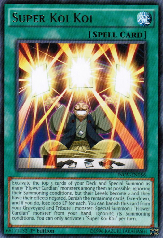 Super Koi Koi [INOV-EN056] Rare | Jomio and Rueliete's Cards and Comics