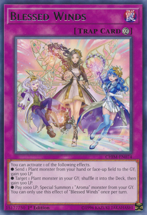 Blessed Winds [CHIM-EN074] Rare | Jomio and Rueliete's Cards and Comics