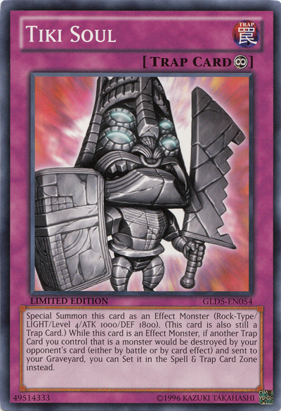 Tiki Soul [GLD5-EN054] Common | Jomio and Rueliete's Cards and Comics