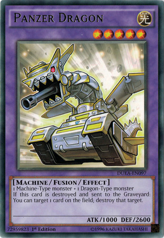 Panzer Dragon [DUEA-EN097] Rare | Jomio and Rueliete's Cards and Comics