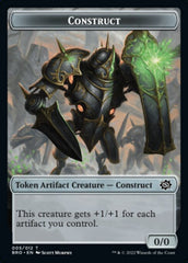 Powerstone // Construct (005) Double-Sided Token [The Brothers' War Tokens] | Jomio and Rueliete's Cards and Comics