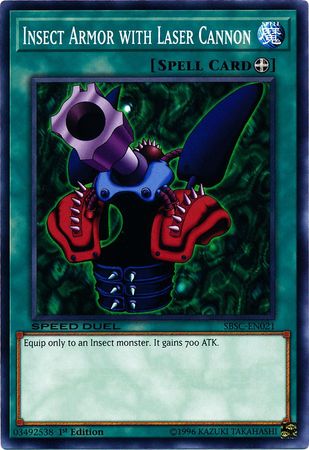 Insect Armor with Laser Cannon [SBSC-EN021] Common | Jomio and Rueliete's Cards and Comics