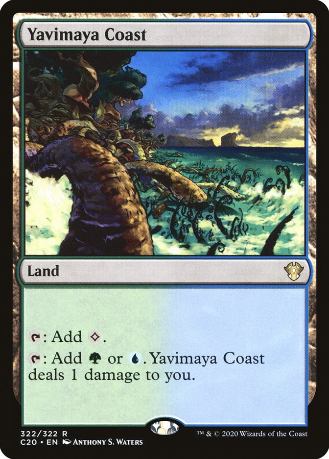 Yavimaya Coast [Commander 2020] | Jomio and Rueliete's Cards and Comics