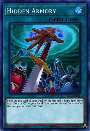 Hidden Armory [INCH-EN042] Super Rare | Jomio and Rueliete's Cards and Comics