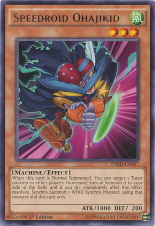 Speedroid Ohajikid [HSRD-EN007] Rare | Jomio and Rueliete's Cards and Comics