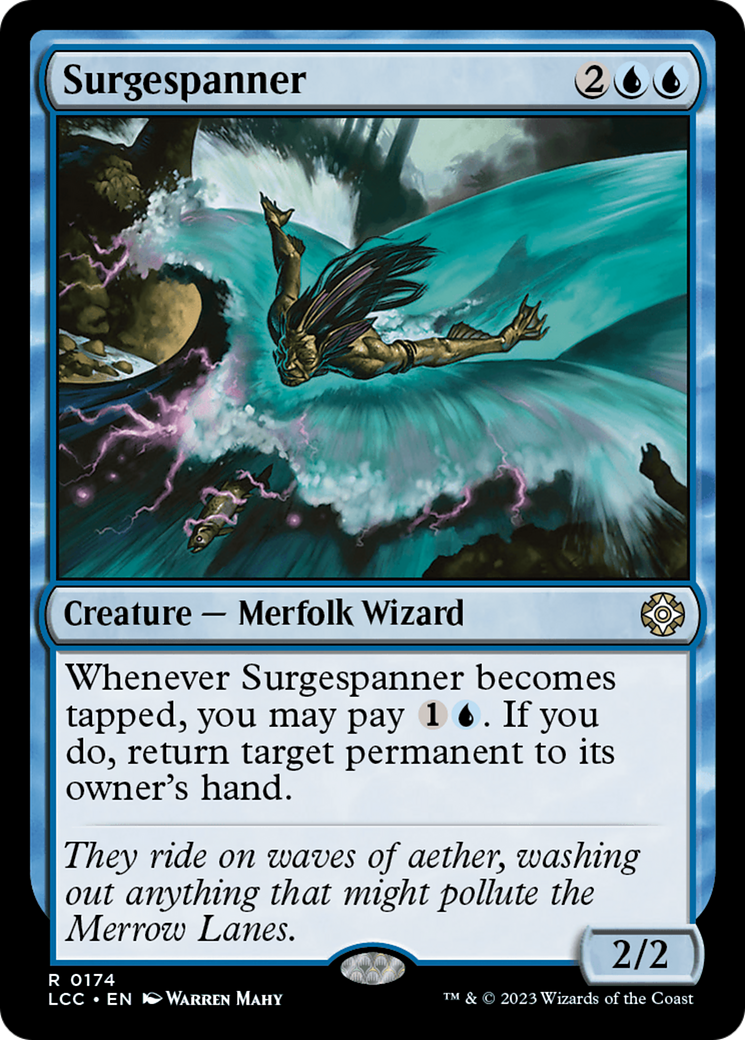 Surgespanner [The Lost Caverns of Ixalan Commander] | Jomio and Rueliete's Cards and Comics