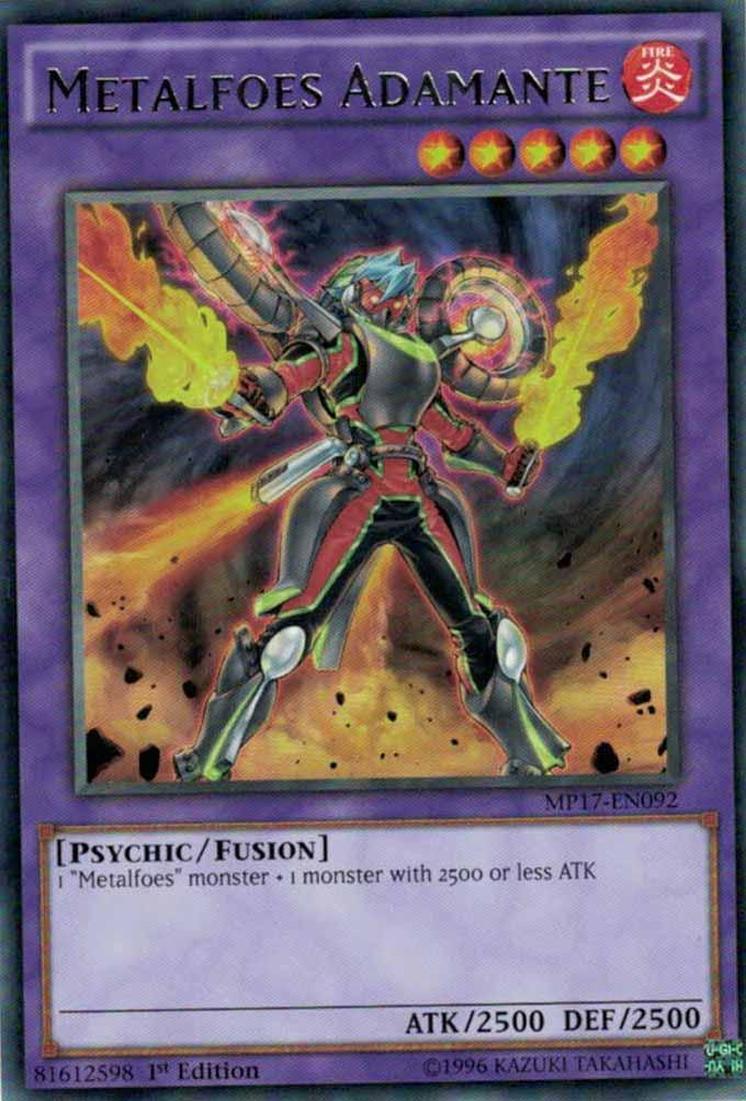 Metalfoes Adamante [MP17-EN092] Rare | Jomio and Rueliete's Cards and Comics