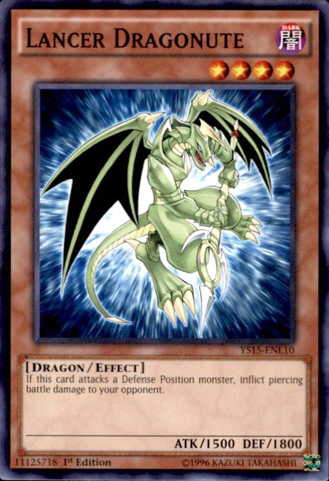 Lancer Dragonute [YS15-ENL10] Common | Jomio and Rueliete's Cards and Comics