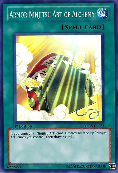 Armor Ninjitsu Art of Alchemy [ORCS-EN051] Super Rare | Jomio and Rueliete's Cards and Comics