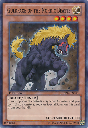 Guldfaxe of the Nordic Beasts [SP14-EN045] Starfoil Rare | Jomio and Rueliete's Cards and Comics