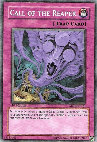 Call of the Reaper [ABPF-EN070] Common | Jomio and Rueliete's Cards and Comics