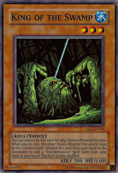 King of the Swamp [HL1-EN006] Super Rare | Jomio and Rueliete's Cards and Comics