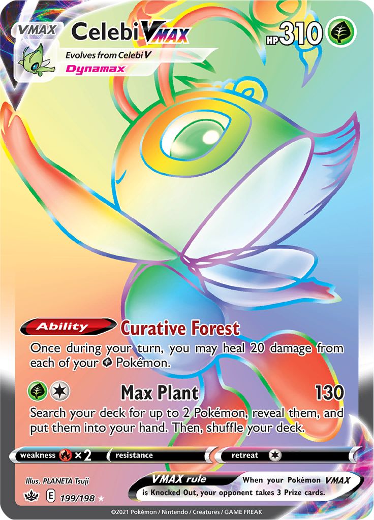 Celebi VMAX (199/198) [Sword & Shield: Chilling Reign] | Jomio and Rueliete's Cards and Comics