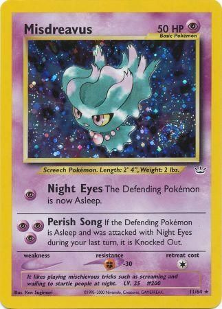 Misdreavus (11/64) [Neo Revelation Unlimited] | Jomio and Rueliete's Cards and Comics