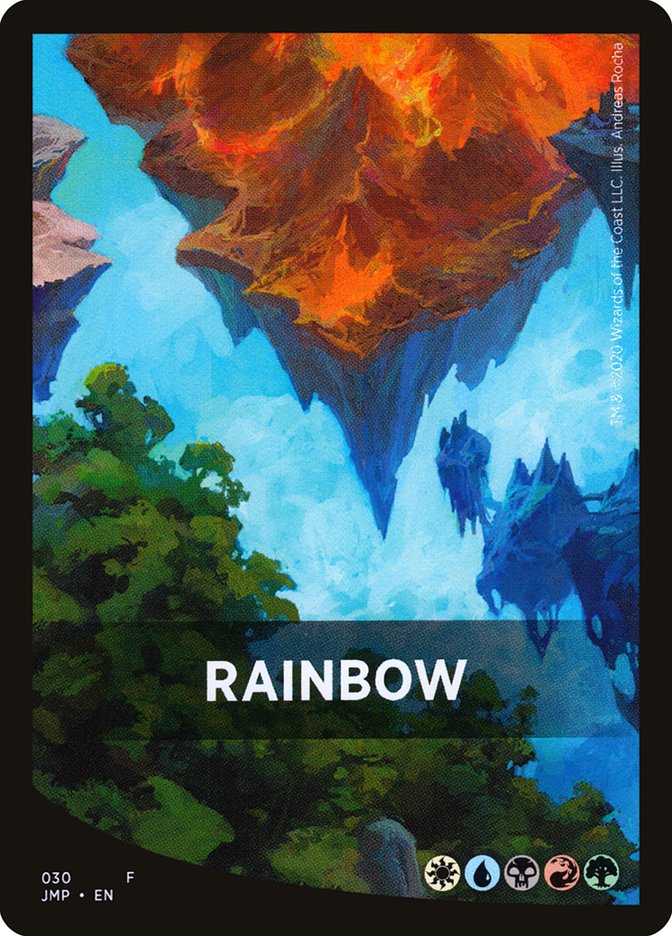 Rainbow Theme Card [Jumpstart Front Cards] | Jomio and Rueliete's Cards and Comics