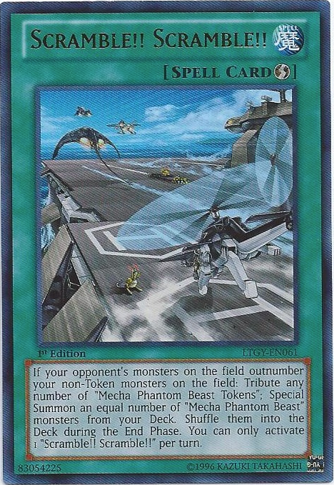 Scramble!! Scramble!! [LTGY-EN061] Ultra Rare | Jomio and Rueliete's Cards and Comics