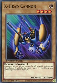 X-Head Cannon [SBCB-EN063] Common | Jomio and Rueliete's Cards and Comics
