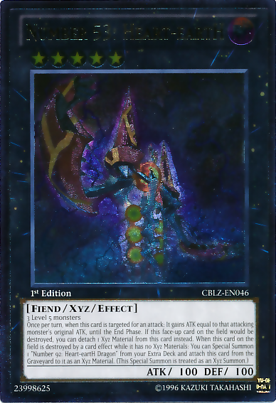 Number 53: Heart-eartH (UTR) [CBLZ-EN046] Ultimate Rare | Jomio and Rueliete's Cards and Comics