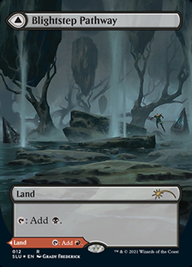 Blightstep Pathway // Searstep Pathway (Borderless) [Secret Lair: Ultimate Edition 2] | Jomio and Rueliete's Cards and Comics
