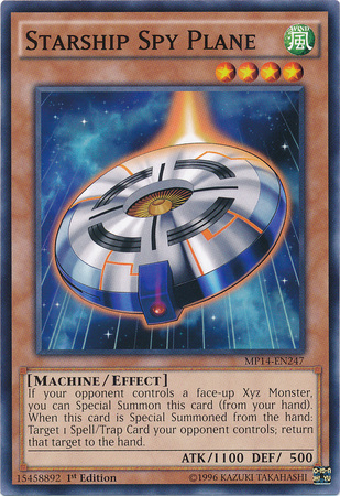 Starship Spy Plane [MP14-EN247] Common | Jomio and Rueliete's Cards and Comics