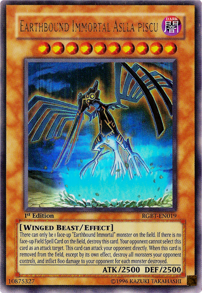 Earthbound Immortal Aslla Piscu [RGBT-EN019] Ultra Rare | Jomio and Rueliete's Cards and Comics