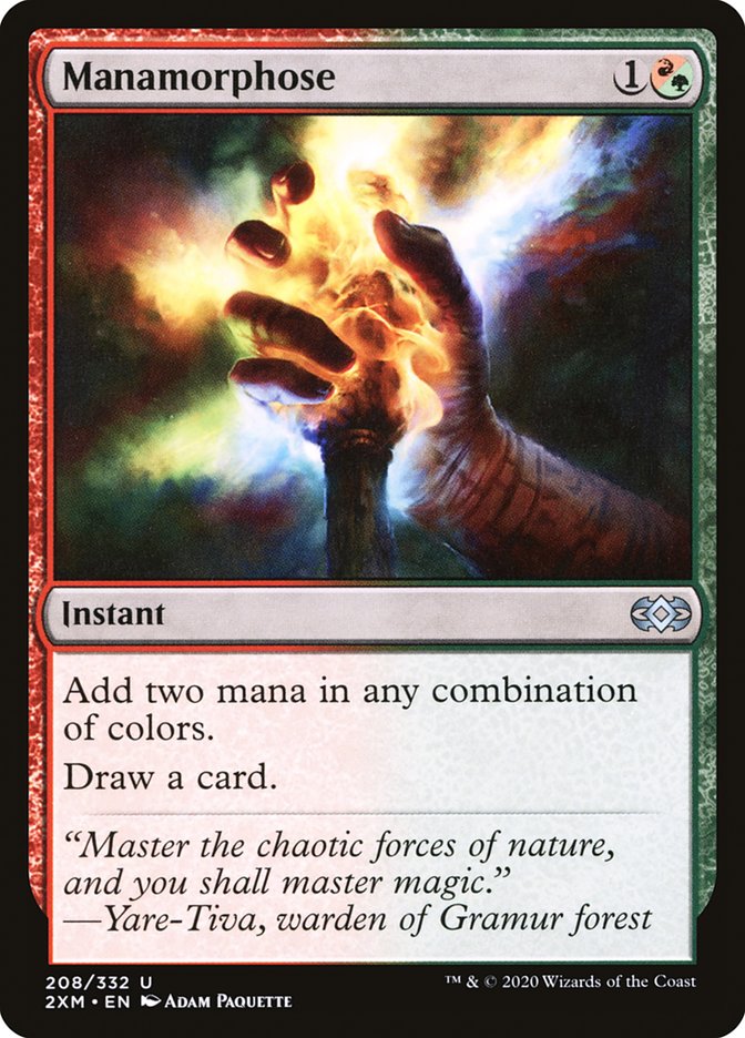Manamorphose [Double Masters] | Jomio and Rueliete's Cards and Comics