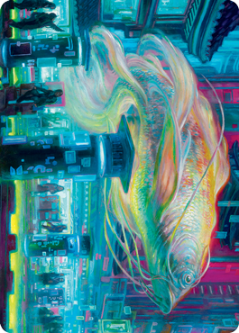 Skyswimmer Koi Art Card [Kamigawa: Neon Dynasty Art Series] | Jomio and Rueliete's Cards and Comics