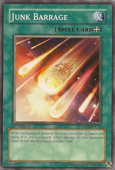 Junk Barrage [DP08-EN019] Common | Jomio and Rueliete's Cards and Comics