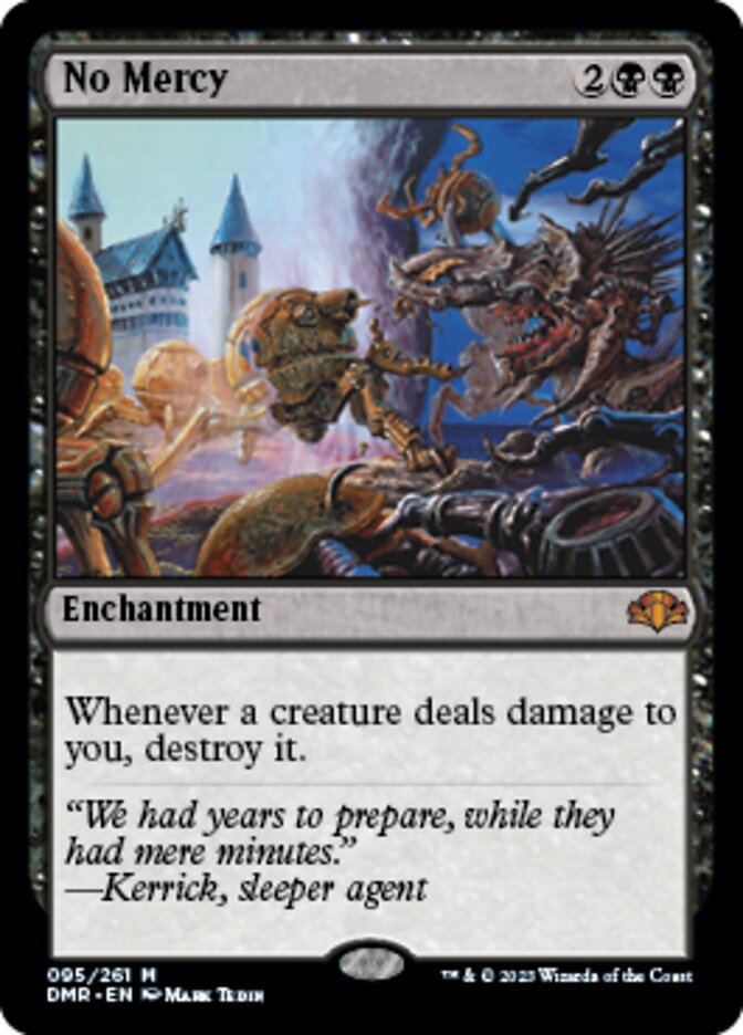 No Mercy [Dominaria Remastered] | Jomio and Rueliete's Cards and Comics