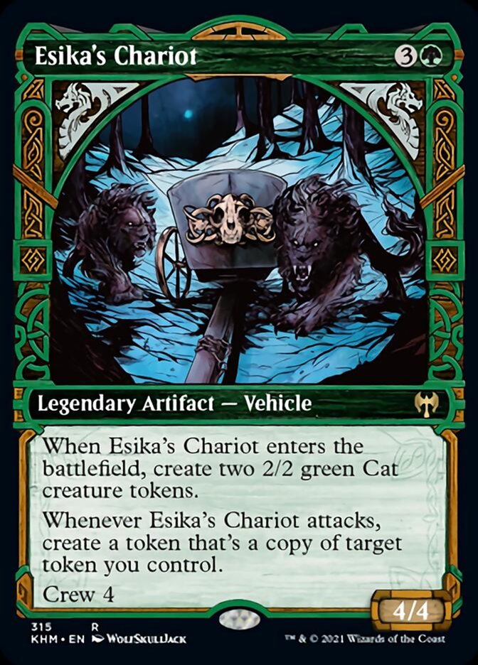 Esika's Chariot (Showcase) [Kaldheim] | Jomio and Rueliete's Cards and Comics