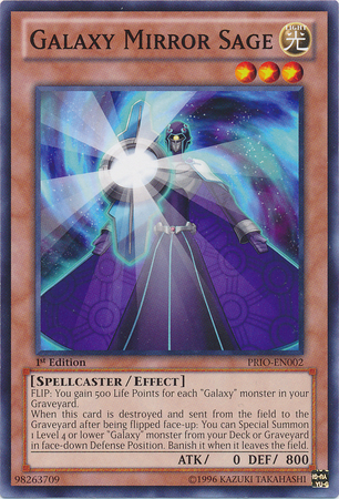 Galaxy Mirror Sage [PRIO-EN002] Common | Jomio and Rueliete's Cards and Comics