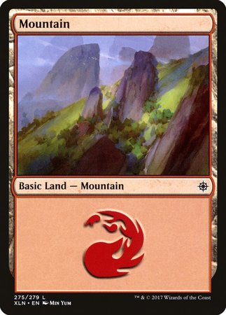 Mountain (275) [Ixalan] | Jomio and Rueliete's Cards and Comics