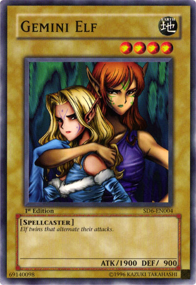 Gemini Elf [SD6-EN004] Common | Jomio and Rueliete's Cards and Comics