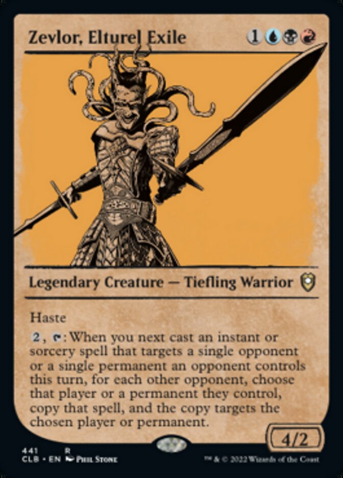 Zevlor, Elturel Exile (Showcase) [Commander Legends: Battle for Baldur's Gate] | Jomio and Rueliete's Cards and Comics