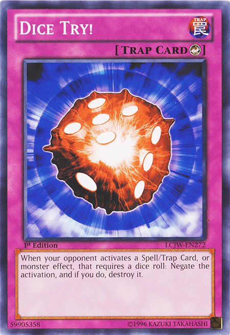 Dice Try! [LCJW-EN272] Common | Jomio and Rueliete's Cards and Comics