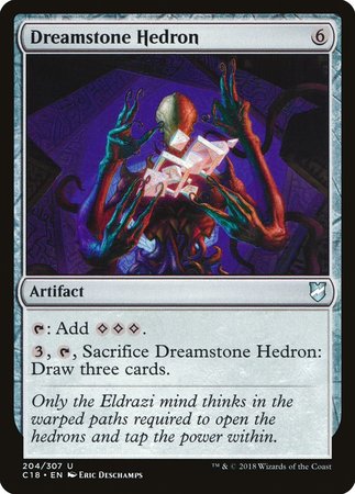 Dreamstone Hedron [Commander 2018] | Jomio and Rueliete's Cards and Comics