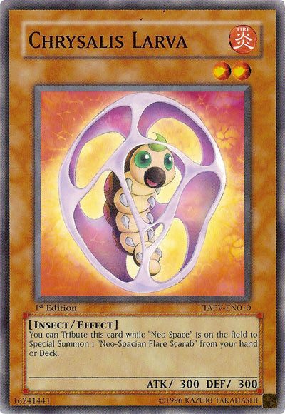 Chrysalis Larva [TAEV-EN010] Common | Jomio and Rueliete's Cards and Comics