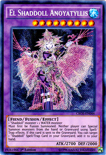 El Shaddoll Anoyatyllis [CROS-EN044] Secret Rare | Jomio and Rueliete's Cards and Comics