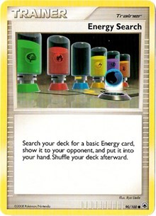 Energy Search (90/100) [EX: Battle Stadium] | Jomio and Rueliete's Cards and Comics